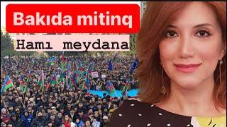 Bakıda mitinq. Milli Şura mühacir blogerlərdən kömək istədi. 21 aprel meydana!