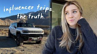 the truth about influencer trips... + come on one with me!