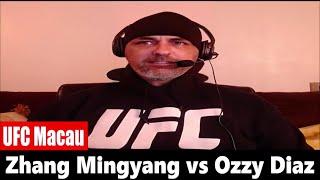 UFC Macau: Zhang Mingyang KO's Ozzy Diaz LIVE REACTION