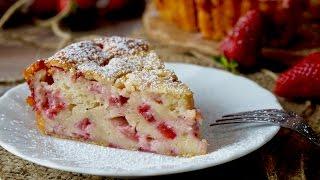 Torta cremosa alle fragole