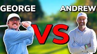 George VS Andrew Jensen. Pro VS Pro. Best Golf Yet?? (9 Hole Match Play) | Bryan Bros Golf