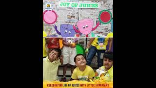 Pre-primary students celebrated the Fruitylicious Fun Lab Juice activity with great enthusiasm!