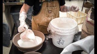 Making Plaster Hump Molds for Drape Molding Clay Slabs