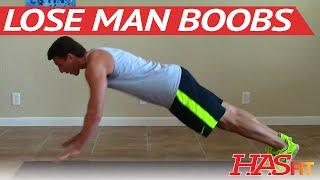 How to Lose Man Boobs - HASfit Man Boobs Workout - How to Get Rid of Man Boobs - Moobs Male Breasts