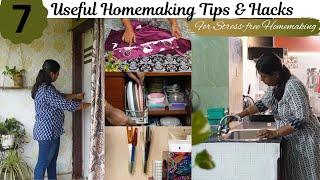 7 Useful Home & Kitchen Hacks For Stress-free Homemaking | Reuse Of Old Curtains-Organization Hacks