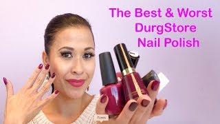 Drugstore Nail Polishes Demo | DO & DON'T |  First Impressions