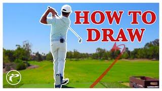 Golf How To Hit A Draw + Proper Weight Shift