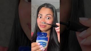 can vaseline curl lashes better than mascara?  | beauty tips #youtubeshort #beauty #beautytips