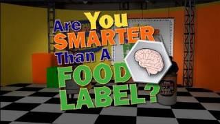 The Food Label and You: Game Show Review (Are You Smarter Than A Food Label?) (Historical PSA)