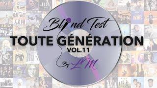 BlindTest toutes générations vol.11 (60 extraits)