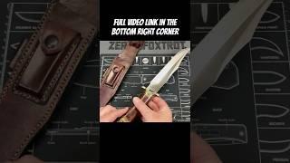 Epic Full custom combat/fighting knife!! #edc #tacticalknife #everydaycarry #customknives