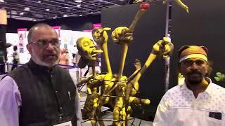 Davinchi Suresh Creations at World Art Dubai