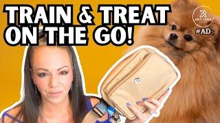 THE BEST DOG WALKING BAG FOR TREATS AND DOG POOP BAGS