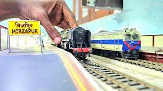 Steam Locomotive hauling ICF Coaches ● Ho Scale Indian Model Trains