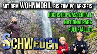 #8 Höchster Wasserfall Fulufjället Nationalpark - Reisebericht - Wohnmobil - Trip nach Schweden Doku