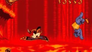 Aladdin - Part 7 - Rug Ride (Sega MegaDrive/Genesis)