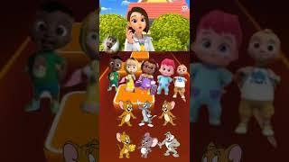 Bebefinn Pinkfong X Scary Boss Baby Coffin Dance Song Cover #056  Tiles hop #shorts