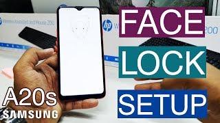 Samsung Galaxy A20s: How to Setup Face Unlock