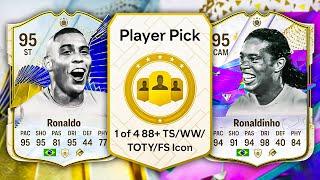 50x 1 OF 4 88+ ICON PLAYER PICKS!  FC 24 Ultimate Team