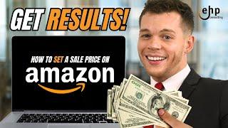 How to set a sale price on Amazon Seller Central