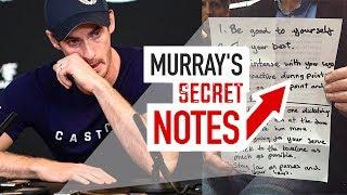 Andy Murray's Secret Match Notes (tennis mindset gold!)