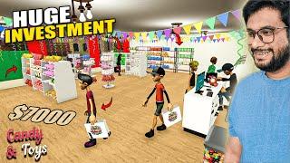 Huge $7000 Dollar Investment To Update My Candy Shop - Candy & Toys Store Simulator