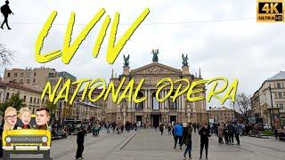 Lviv National Opera  Ukraine Walking Tour