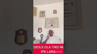 MAKE MONEY WITHOUT ANY EVILS / OSOLE OLA TIKO NI IPA LARA