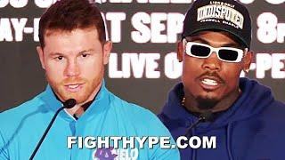 CANELO VS. JERMELL CHARLO FULL FINAL PRESS CONFERENCE & FACE OFF | TEMPERS HEAT UP