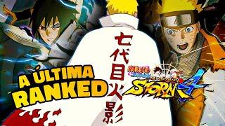 NARUTO STORM 4, MAS... A ÚLTIMA RANKED I USANDO TODOS OS MEUS TIMES