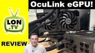 Connect a GPU to a Mini PC ! Oculink Enclosure Demo and Thunderbolt Comparison