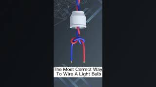 How to wire a light socket