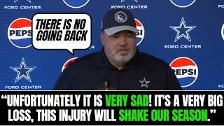 URGENT | SAD NEWS! COWBOYS COMMANDER MAKES IMPACTFUL STATEMENT ON THE INJURY OF THE TEAM'S BIG STAR.