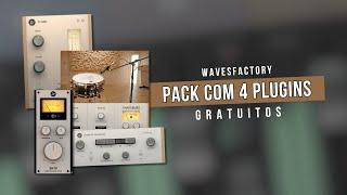 Pack com 4 Plugins Gratuitos da WavesFactory