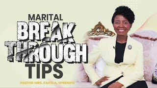 Marital Breakthrough Tips