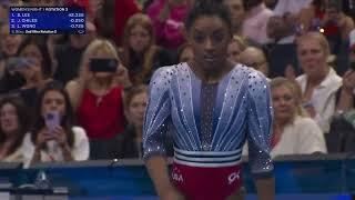 Simone Biles stuns on floor night 1 | U.S. Olympic Gymnastics Trials