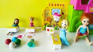 Renk Körü Polly Pocket Anne Barbie Öğretmen Elsa