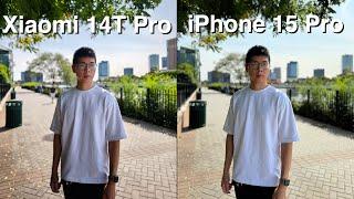 Xiaomi 14T Pro vs iPhone 15 Pro Max Camera Comparison!