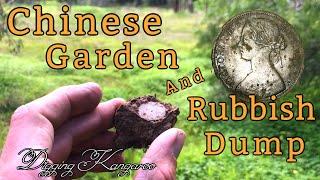 Metal detecting Australian Chinese gardens and rubbish dumps :)