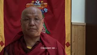 Sangye Nyenpa Rinpoche about the great Buddha statue in Grabnik ENG/PL