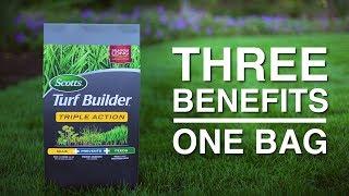 How to Apply Scotts® Turf Builder® Triple Action to Your Lawn