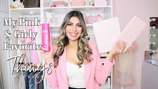 MY PINK & GIRLY FAVORITE THINGS COLLAB 2021 | FABIOLAG