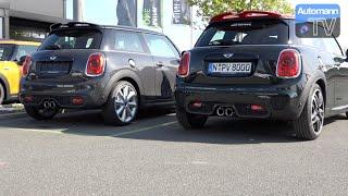 2015 MINI JCW vs. Cooper S Tuning KIT - SOUND battle (1080p)