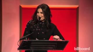 Billboard Women in Music: Idina Menzel Accepts Breakthrough Artist Honor