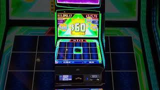 $60 BET BIG JACKPOT HANDPAY WIN HYPERCHARGED HOLD N SPIN BONUS - MSC SEASHORE CRUISE - $2 Denom