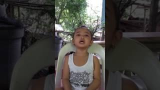 "the little plant" by: Mikaela Andrea 3yrs old Baby girl