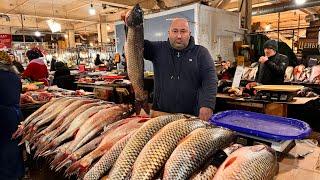 Let's teach you how to easily fry a mountain of fish!