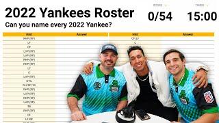 Can we name every 2022 Yankee with Oswaldo Cabrera?