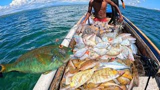 EPIC 9HRS OF NET FISHING 4MILES OFF THE COAST OF JAMAICA!!!!