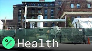 ‘Those Are Bodies Right There:’ Passing by an Outdoor Morgue at a Brooklyn Hospital